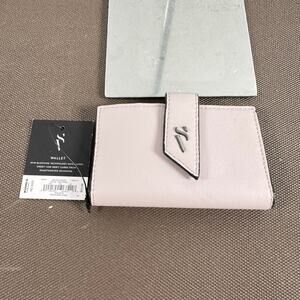 Simply Vera Vera Wang Wallet Nova RFID-Blocking Card Case ID Holder Light Pink